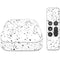 White Speckle Apple TV Skin